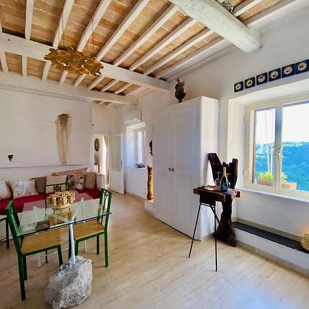 La Sorpresa Sul Bastione With Panoramic Balcony Pitigliano Exterior foto